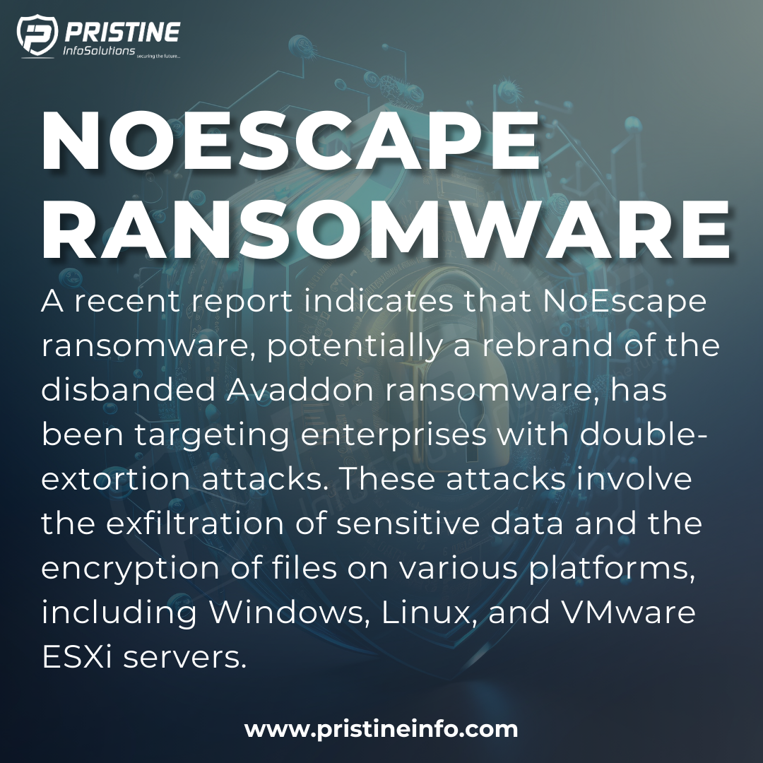 NoEscape Ransomware dec 1